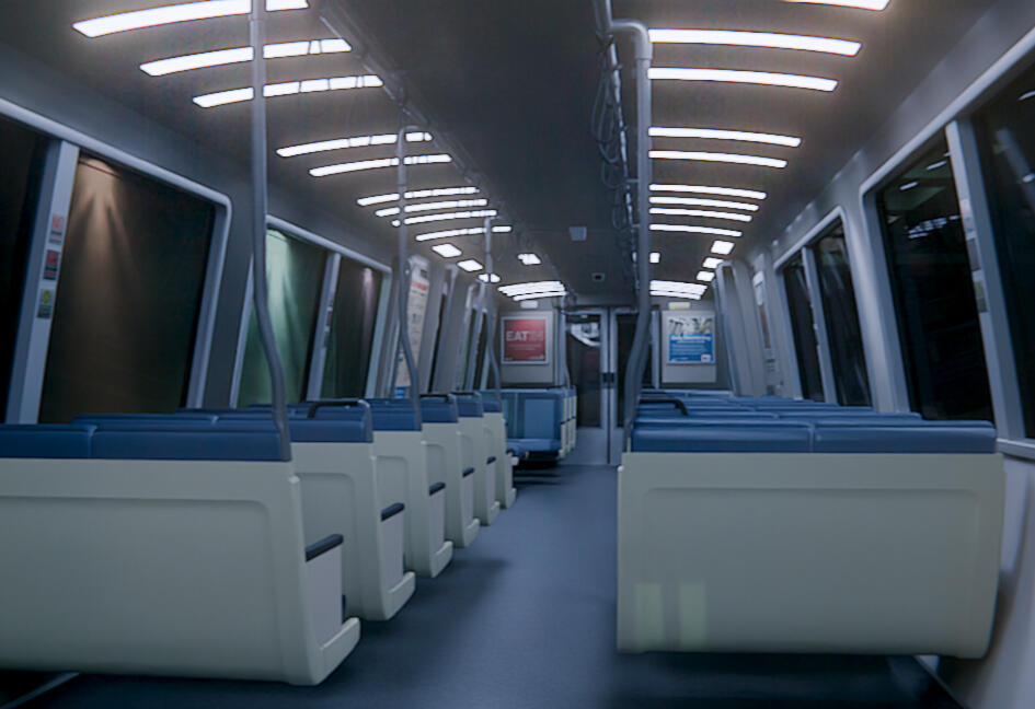 SF Bart Train SF Bart Train