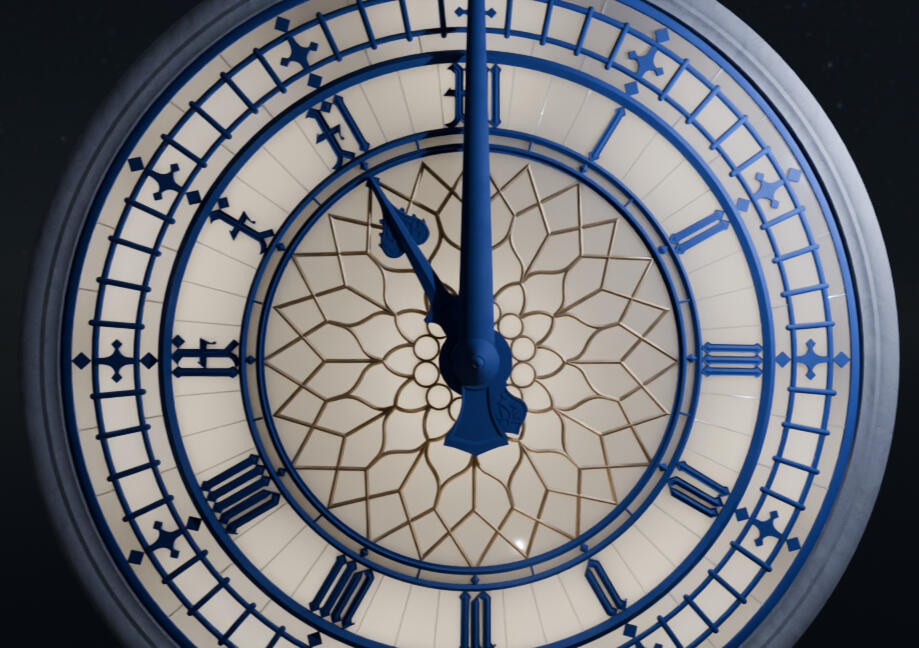 Elizabeth Tower's Clock Face Elizabeth Tower's Clock Face
